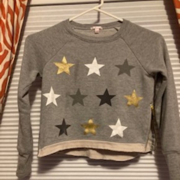 Children's Colorful, stars side zip shirt, Cotton, Size Small - Picture 5 of 6